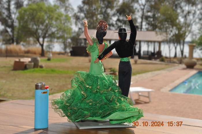 Vintage Spanish Dancing Pair Dolls