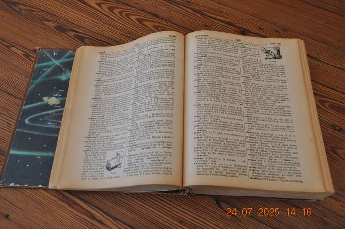 Vintage Websters Home University Dictionary