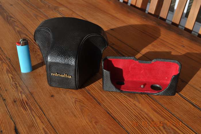 Vintage Minolta SLR Camera Case