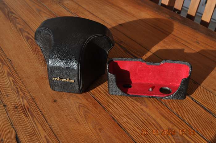 Vintage Minolta SLR Camera Case