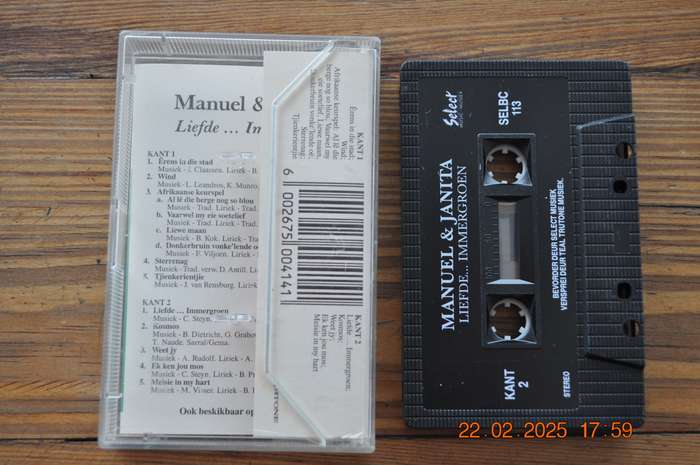 Manuel & Janita - Liefde ... Immergroen (Cassette)