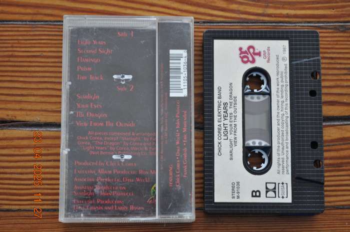 Chick Corea Elektric Band - Light Years (Cassette)