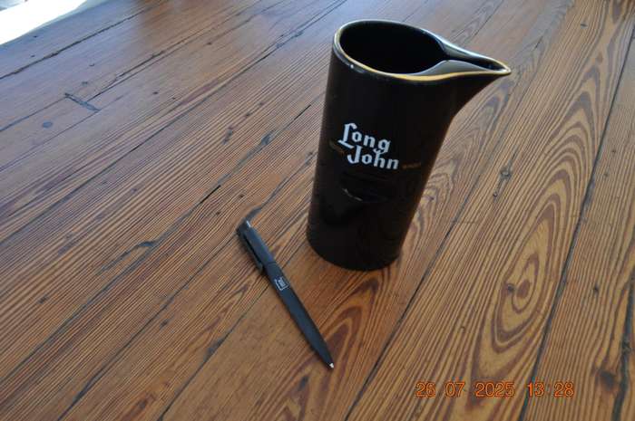 Vintage Long John Whiskey Pitcher
