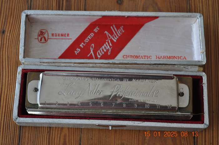 Vintage The Larry Adler Professional 12 Hohner Harmonica
