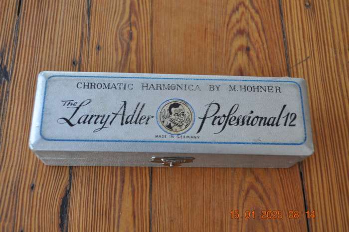 Vintage The Larry Adler Professional 12 Hohner Harmonica