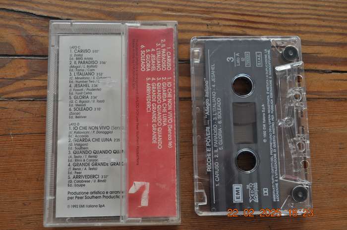 Ricchi E Poveri - Allegro Italiano 2 (Cassette)