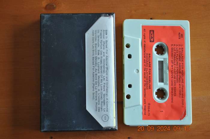 Richard Clayderman - Ballad For Adeline (Cassette)