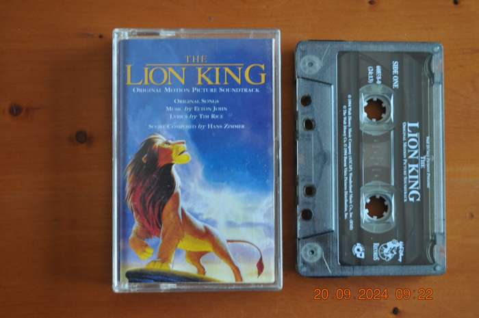 The Lion King - Soundtrack (Cassette)