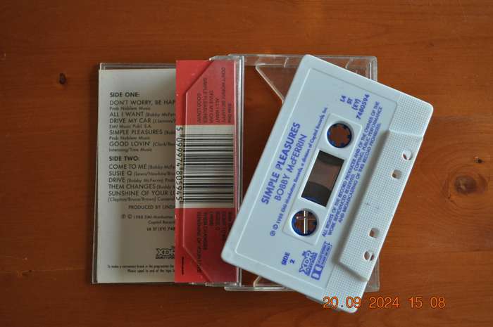 Bobby McFerrin - Simple Pleasures (Cassette)