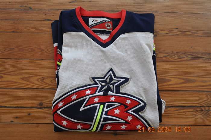 Vintage Columbus Blue Jackets NHL Hockey Jersey