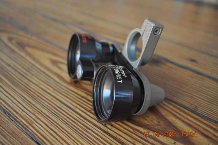 Vintage Elgeet Telephoto and Wide Angle Cine Turrent For 8mm Movie Cameras