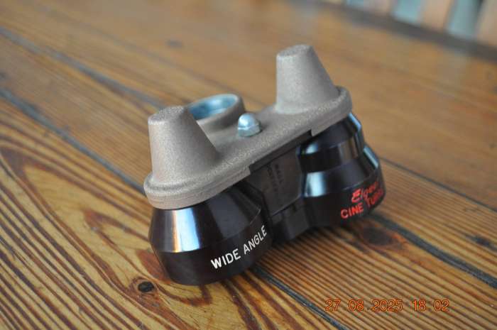 Vintage Elgeet Telephoto and Wide Angle Cine Turrent For 8mm Movie Cameras
