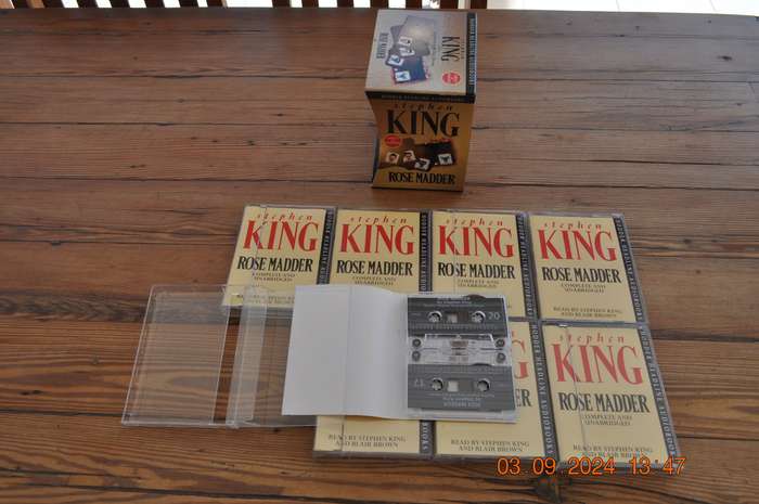 Stephen King  Rose Madder Audio Books On Cassette