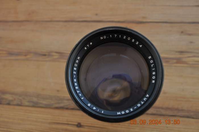Soligor 75mm  260mm 1:4.5 Auto Zoom Lens