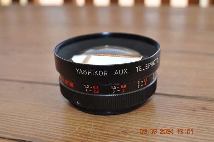Yashikor Aux Telephoto 1:4 Lens