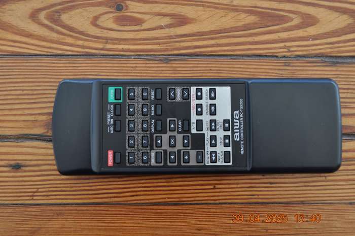 Original Aiwa Hifi System Remote Control RC-TGX200
