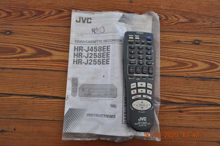 Original JVC TV VCR Remote Control LP20337-013