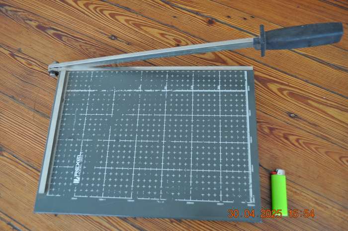 Vintage Rexel Paper Cutter Guillotine
