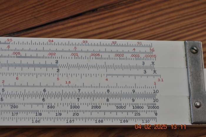Vintage Sun Hemmi No 259 Slide Ruler