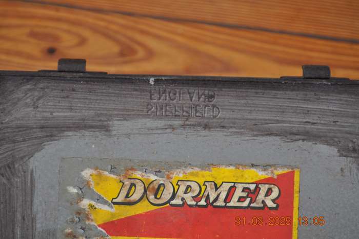 Vintage Dormer Metal Box Sheffield England