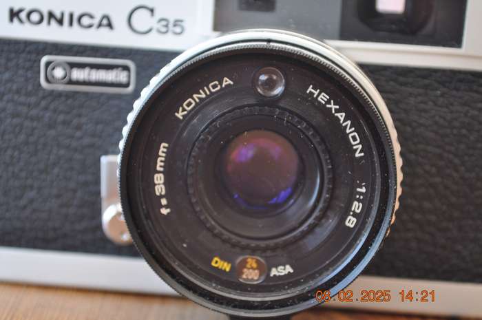 Vintage Konica C35 35mm Film Camera
