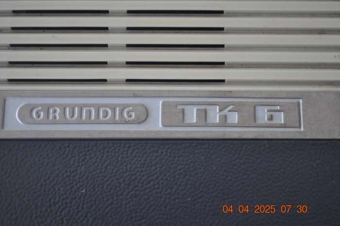 Vintage Grundig Reel to Reel Portable Tape Player (as is)