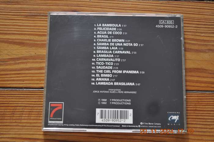 Sous Le Soleil Du Bresil - Collection Ambiance  (Cd Portuguese)