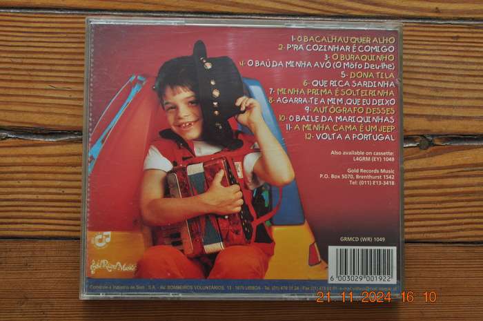 Saul - O Bacalhau Quer Alho (Cd Portuguese)