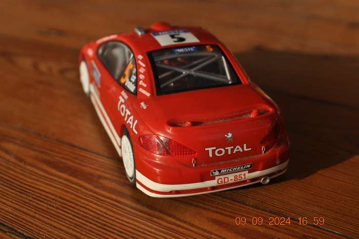 Peugeot 307 WRC Hornby Scalextric Model Car Scale 1:32