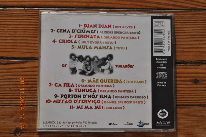 Os Tubaroes - Porton Dnos ILha (Cd Portuguese)