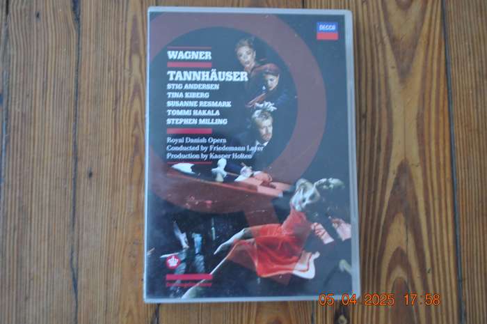 Wagner Tannhauser  Royal Danish Opera DVD