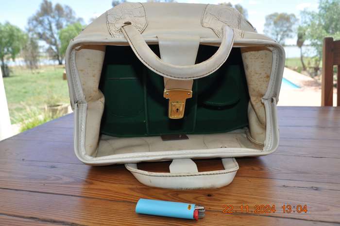 Vintage Vinyl Bowling Bag
