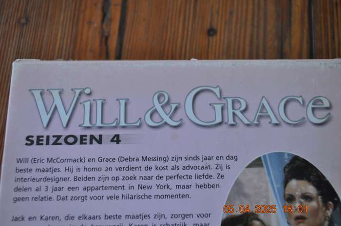 Will & Grace  Seizoen 4 (nederlands gesproken )