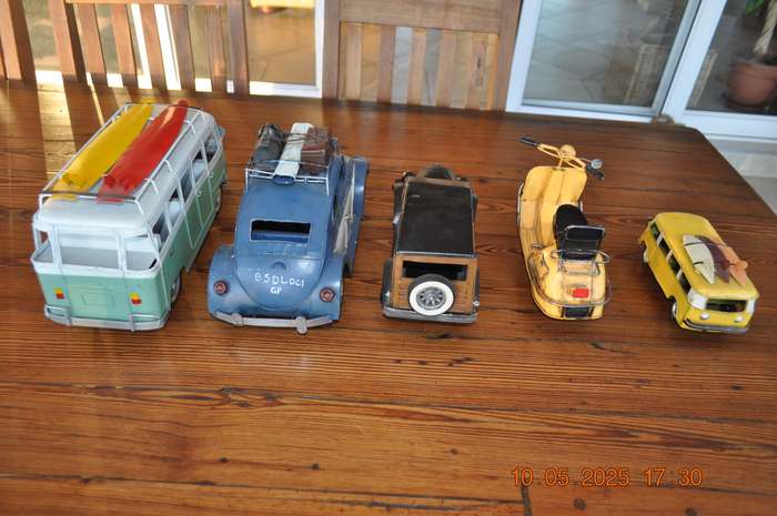 Metal Tin Car Collection