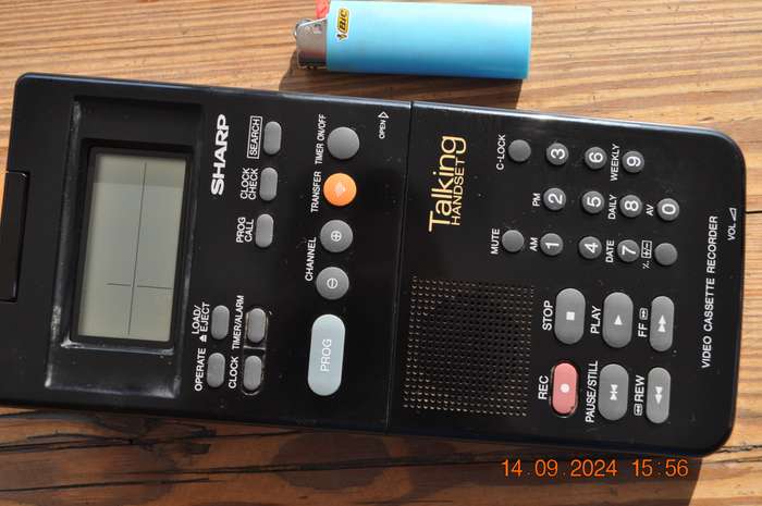 Original Sharp Talking Handset Remote (not working)