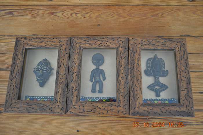African Framed Mini Masks