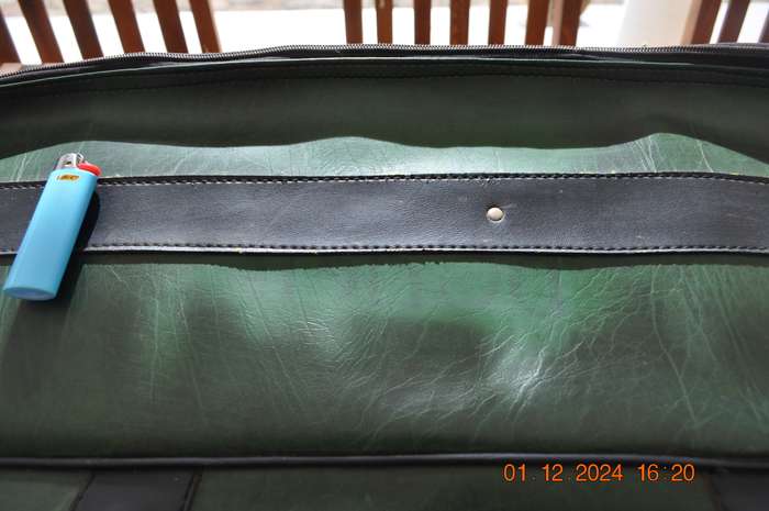 Vintage Duncan Fearnley Vinyl Cricket Carry Bag