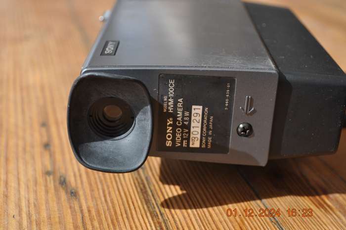 Vintage Sony Video Camera HVM-100CE With Lens (not tested)