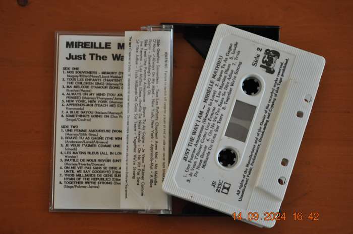 Mireille Mathieu - Just The Way I Am (Cassette)