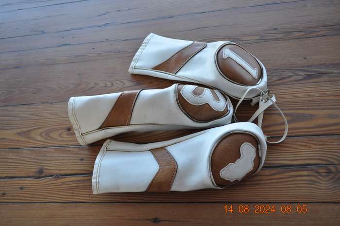 Vintage Vinyl Golf Club Covers