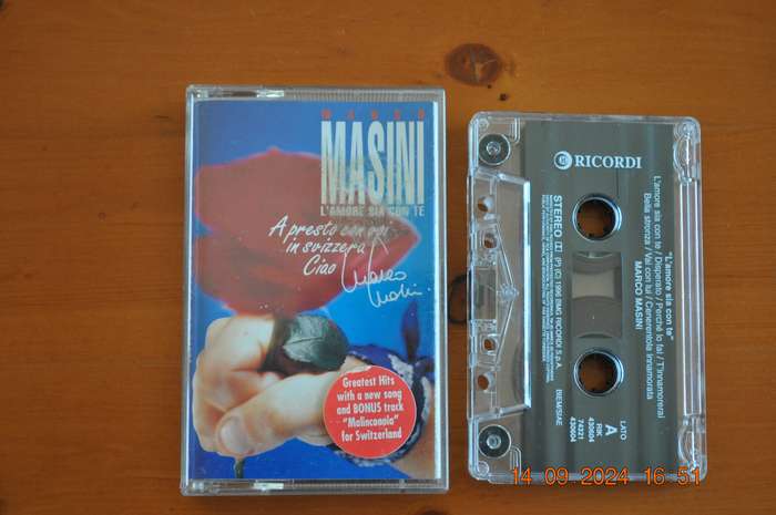 Marco Masini - L'amore Sia Con Te (Cassette)