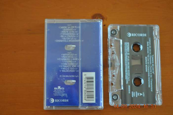 Marco Masini - L'amore Sia Con Te (Cassette)