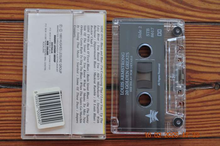 Louis Armstrong - 20 Golden Greats (Cassette)