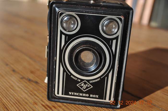 Vintage Agfa Synchro Box Camera Made In Germany