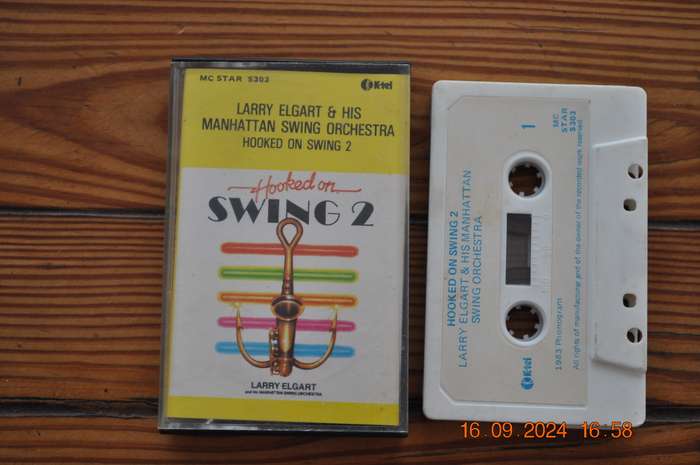 Larry Elgart & His Manhattan Swing Orchestra - Hooked On Swing 2 (Cassette)