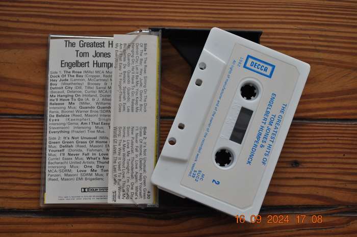 Tom Jones & Engelbert Humperdinck - The Greatest Hits Of (Cassette)