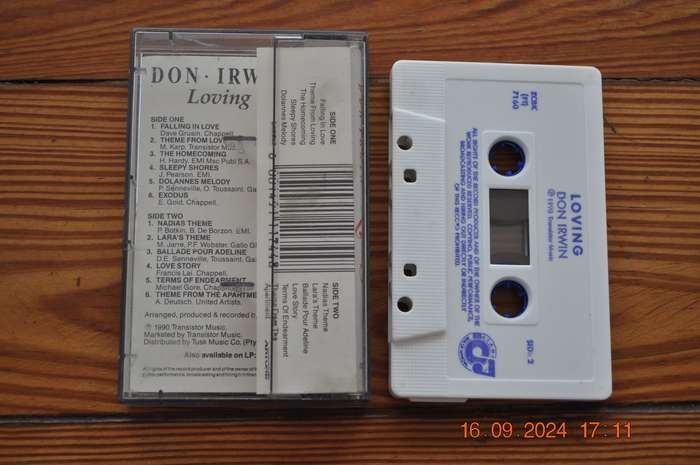 Don Irwin - Loving (Cassette)