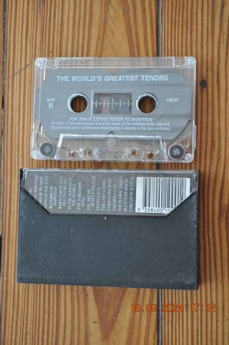 The World's Greatest Tenors (Cassette)