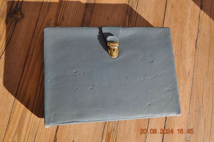 Vintage Stationery Carry Case With Envelopes