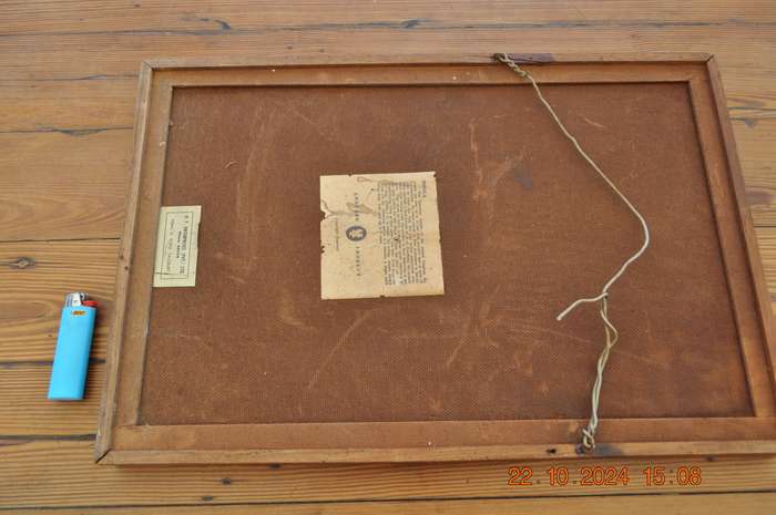 Vintage Copper Impala Plaque